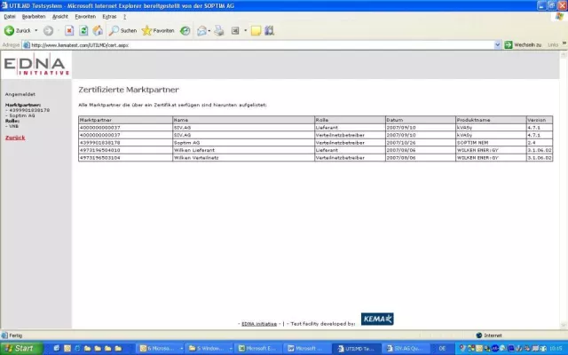 SOPTIM AG erhält das GPKE Qualitätssiegel der EDNA Bild: SOPTIM AG erhält das GPKE Qualitätssiegel der EDNA
