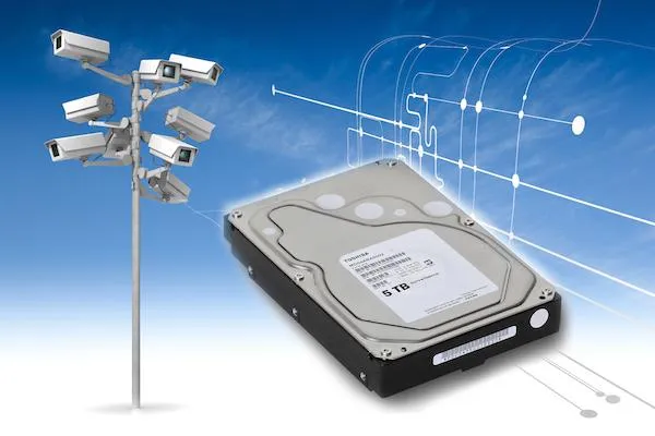 Toshiba bringt 5 TB große Festplatte für Videoüberwachungssysteme heraus Bild: Toshiba bringt 5 TB große Festplatte für Videoüberwachungssysteme heraus