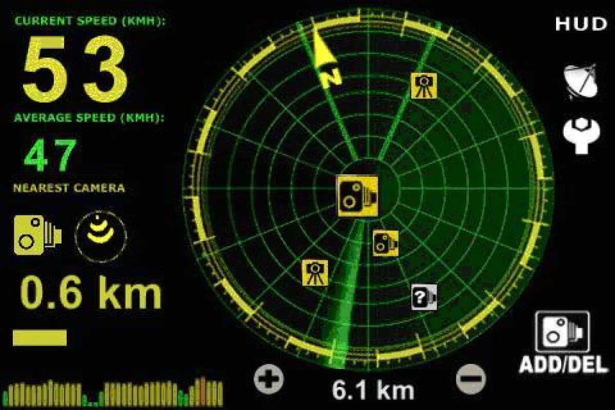 aSpeedCam Scanner im Einsatz