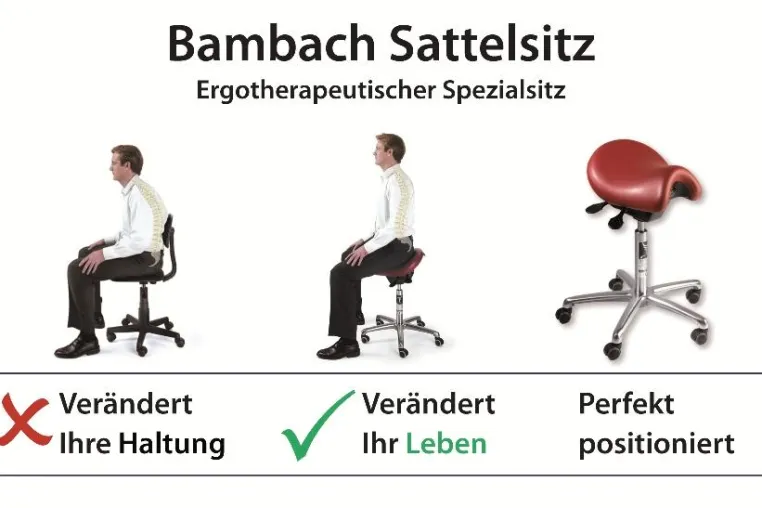 Bild: Praxisgerechter Spezialsitz