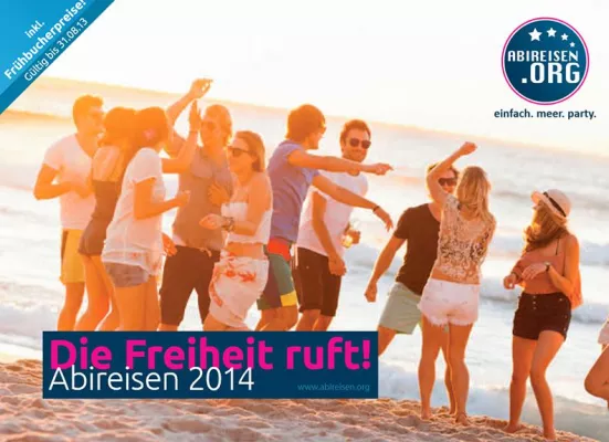 Bild: Abireisen.ORG präsentiert Katalog für Abireisen 2014