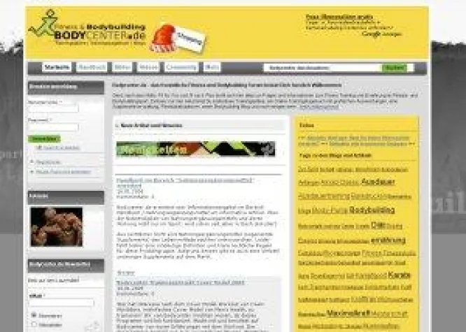 Bild: Neu bei Bodycenter.de - Handbuch um den Bereich Nahrungsergänzungsmittel erweitert