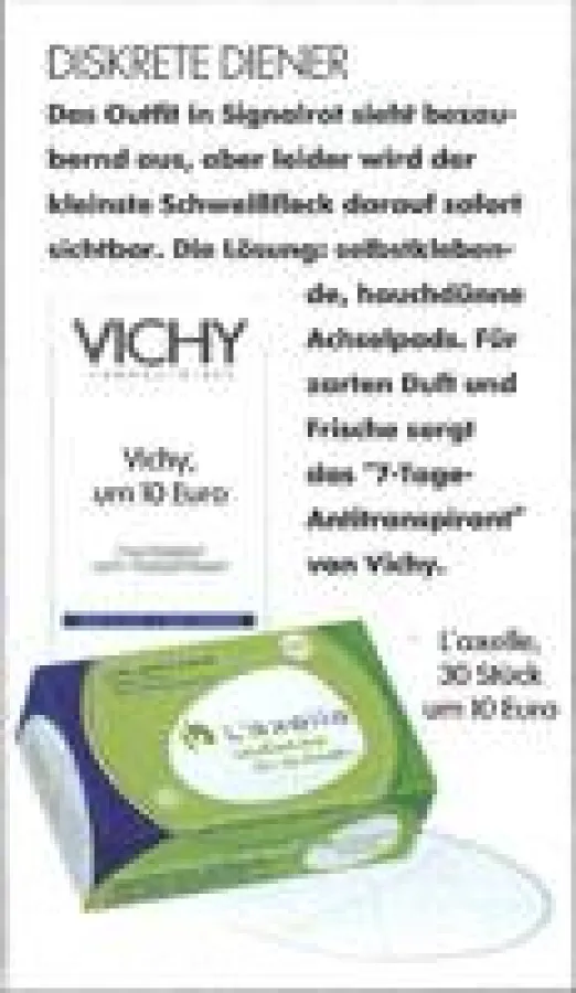 Artikel ELLE Ausgabe 05/2010, Achselpads von L'axelle