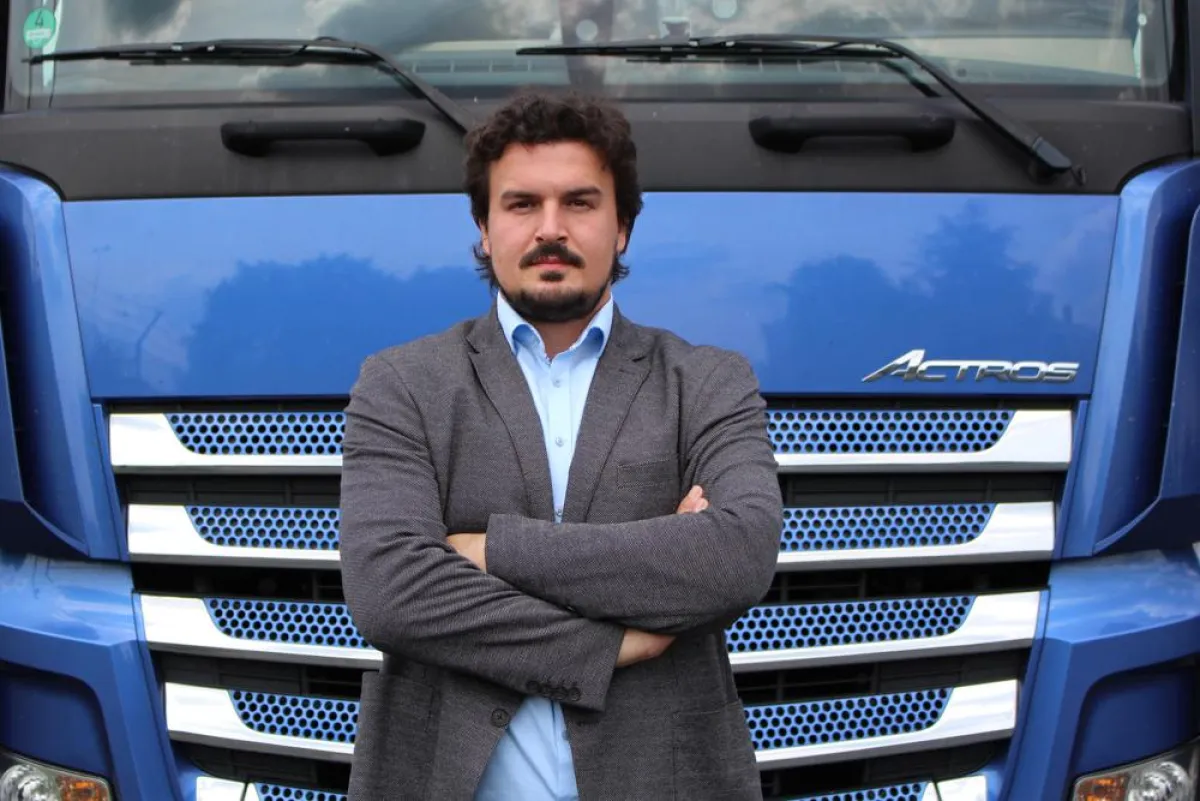 Nikolja Grabowski plädiert für die Aussetzung der Lkw-Maut. (Foto: ELVIS AG)