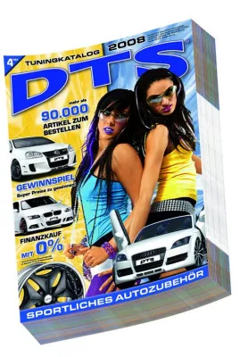 Bild: Das neue Tuningtestament - Der neue DTS Autozubehörkatalog 2008: ab 30.11. am Kiosk
