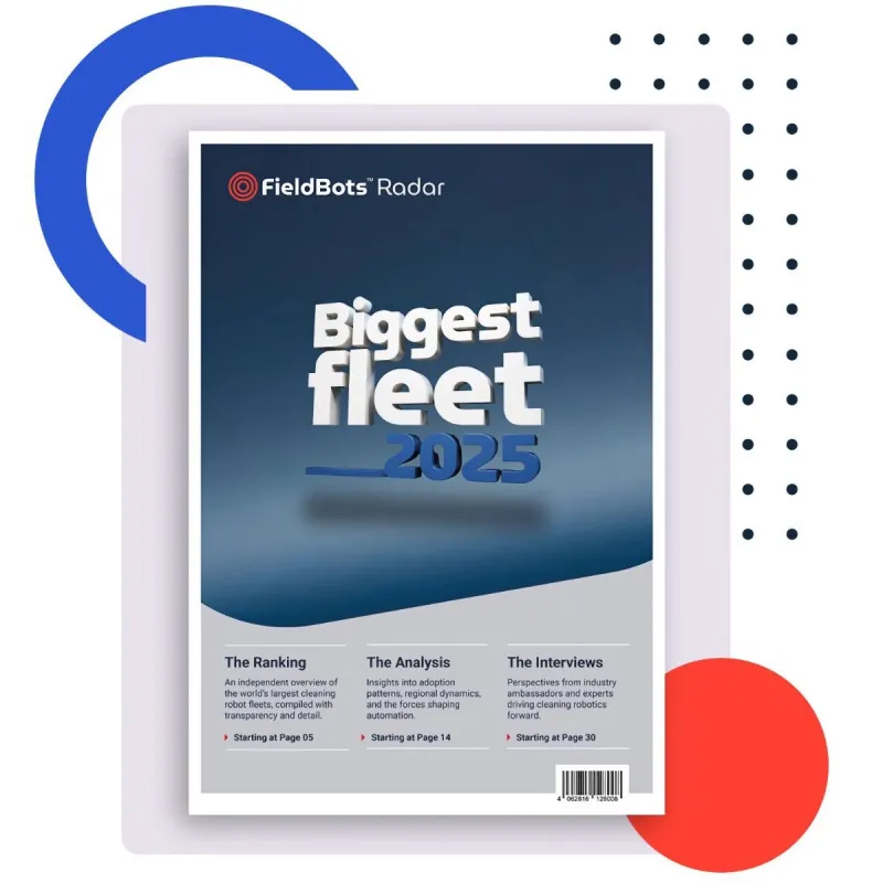 97 Flotten und 14.000 Roboter im The-Biggest-Fleet-Ranking 2025 (© FieldBots GmbH)