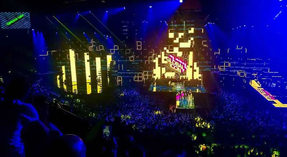 MTV European Music Awards mit Equipment von Faber Audiovisuals (Foto: Faber Audiovisuals)