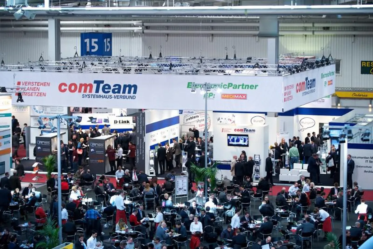 comTeam Reseller Stand (Bildquelle: comTeam)