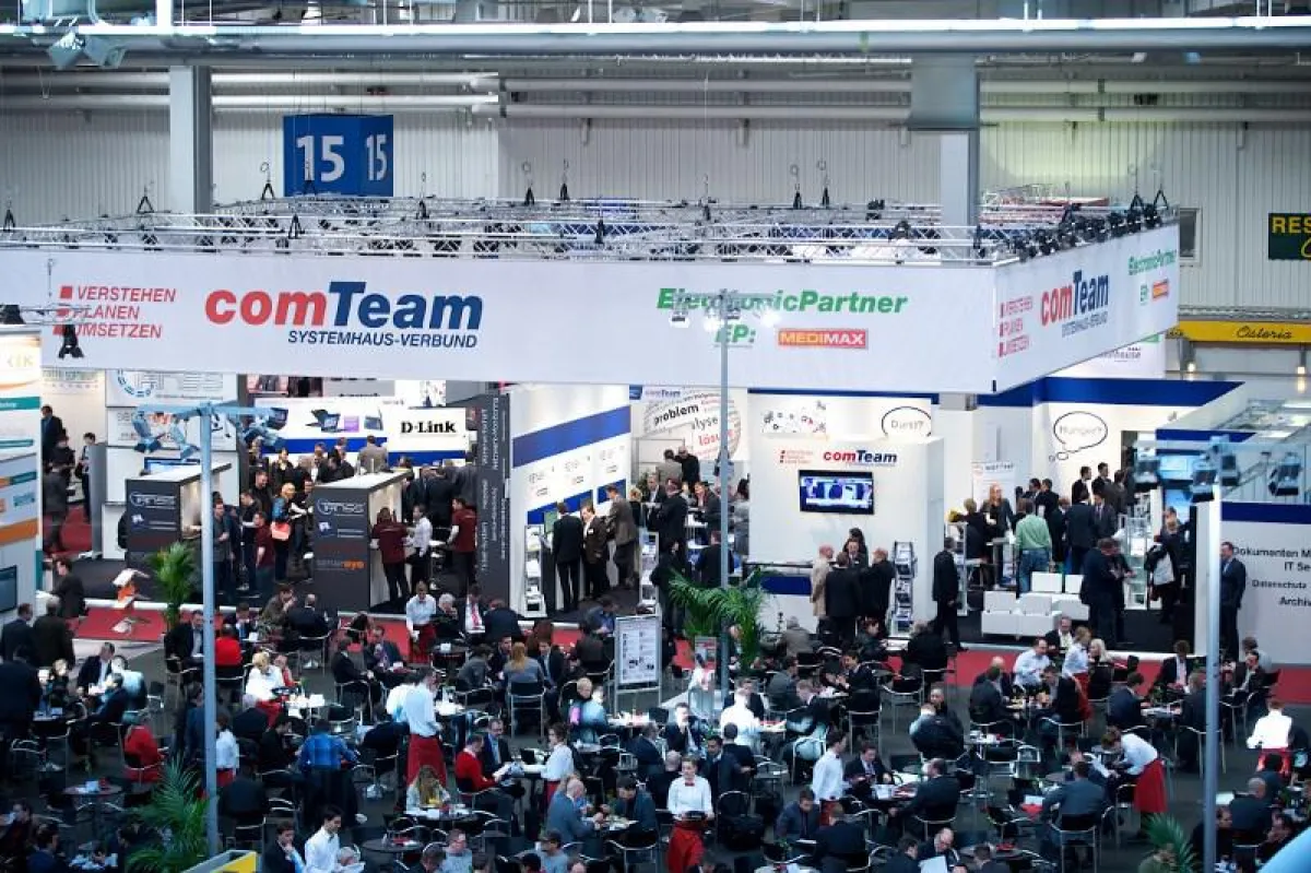 comTeam Reseller Stand (Bildquelle: comTeam)