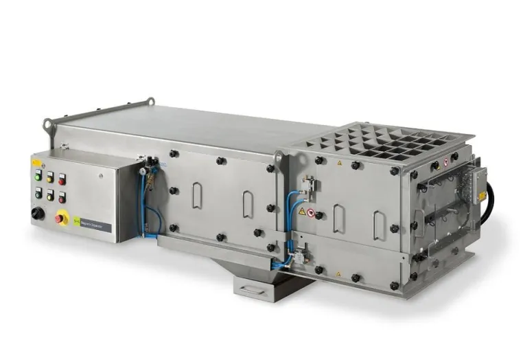 Leistungsstärkster Magnet-Separator von S+S Bild: Leistungsstärkster Magnet-Separator von S+S