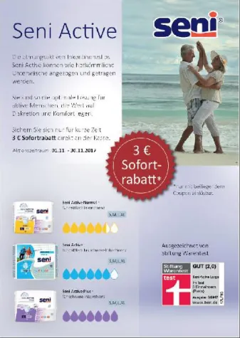 Bild: SENI startet regionale Couponaktion in Apotheken