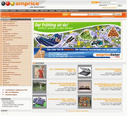 Bild: Zwei Jahre Online-Marktplatz amprice.de