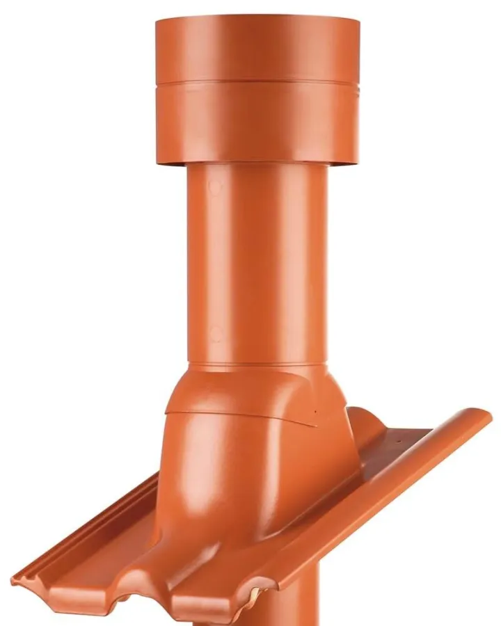 Dachhaube mv plus mit Passform- Durchgangspfanne Frankfurter Pfanne in rot