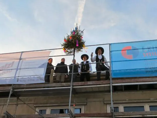 Bild: Richtfest für das Altenpflegeheim Ailingen