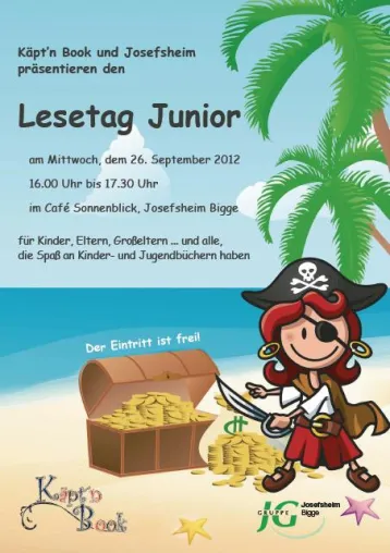 Bild: „Lesetag Junior“ im Josefsheim Bigge: Kinder- und Jugendbücher stehen im Mittelpunkt