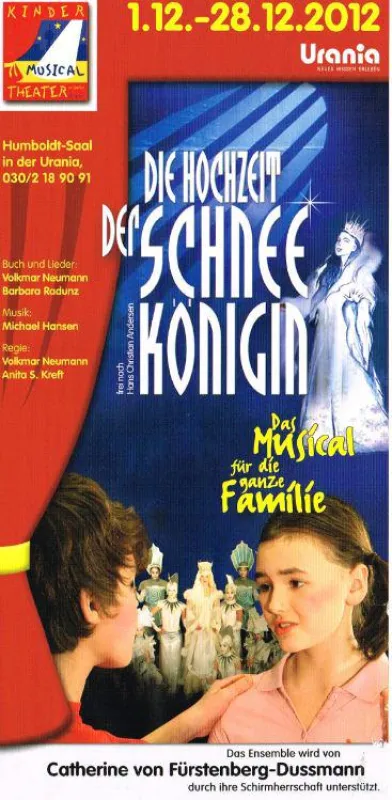 Flyer zum Musical