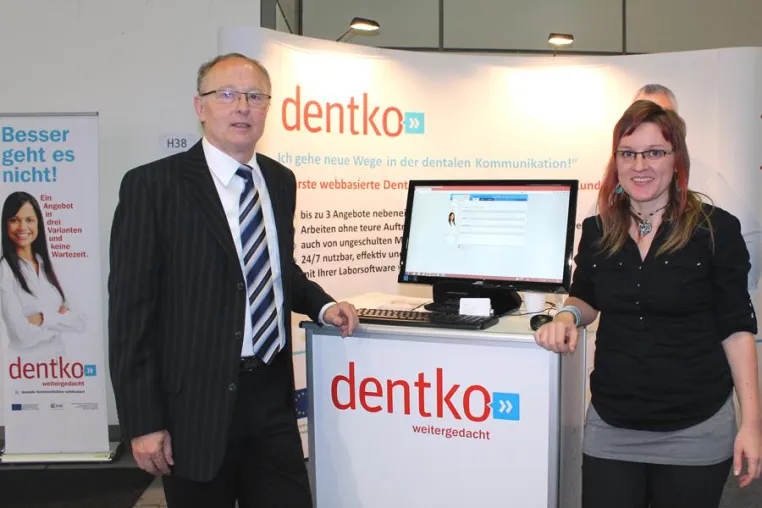 Bild: Erfolgreiche Präsentation von dentko auf der id ost