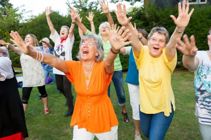 Bild: Lach Dich frei – „einfach so“ auf dem 4. Lachyoga-Kongress