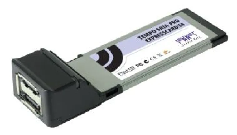 Bild: Sonnet setzt mit Tempo SATA Pro ExpressCard/34 neue Standards für mobile Speicherlösungen