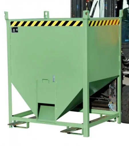Silo-Behälter für Gabel-Stapler - Perfekt für die genaue Dosierung von Schüttgütern aller Art Bild: Silo-Behälter für Gabel-Stapler - Perfekt für die genaue Dosierung von Schüttgütern aller Art