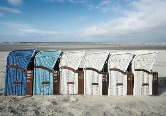 Bild: Himmel, Meer und Horizont-Stilvolle Eigentumswohnungen auf Juist bei VON POLL IMMOBILIEN