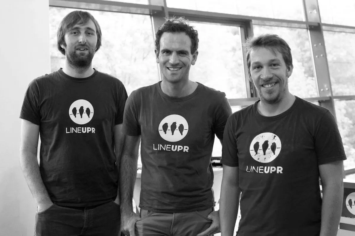 Norbert Sroke, Philipp Katz und Eric Mischke
