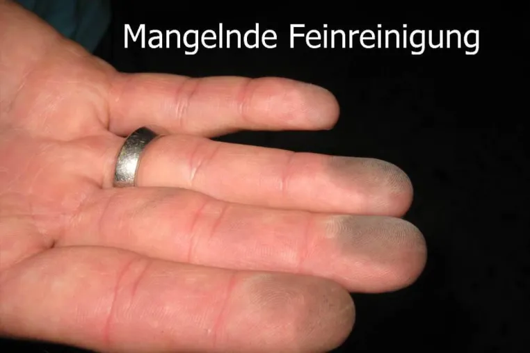 Ohne Feinreinigung kein Sanierungserfolg Bild: Ohne Feinreinigung kein Sanierungserfolg