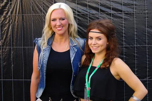 Bild: Jacky P. und LAvie - zwei neue Geisichter in der Musik