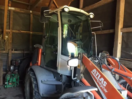 Bild: Gestohlener Radlader aufgespürt und Dieb überführt – dank Navkonzept-Ortungssystem