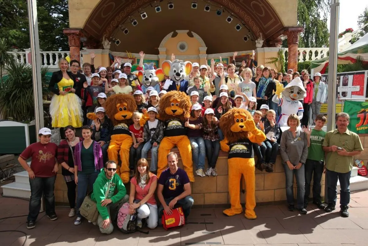 Die Sieger der 3-LöwenJagd vom letzten Jahr im Europa-Park in Rust. Copyright: NVBW, frei im Textzusammenhang
