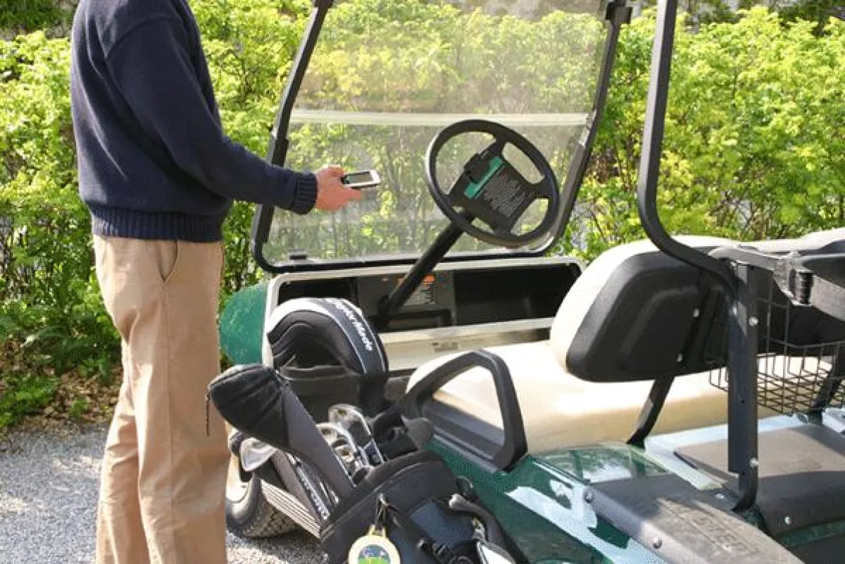 Golfsportler brauchen für Mitgliedsbereiche künftig keinen Schlüssel mehr