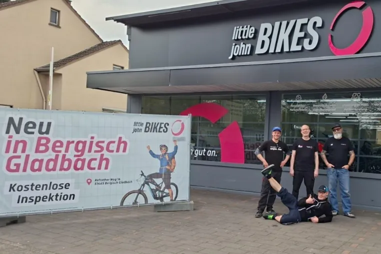 Bild: Neu in Bergisch Gladbach: Little John Bikes eröffnet 66. Filiale mit kostenlosen Fahrrad & E-Bike Inspektionen