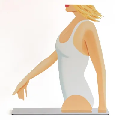 Bild: Alex Katz Coca Cola Girl Cut Out erschienen | Museum Brandhorst | GALERIE FRANK FLUEGEL