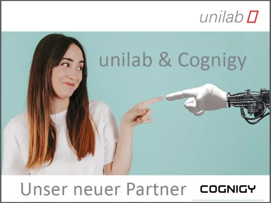 Bild: unilab und Cognigy schließen Implementierungspartnerschaft für Conversional im Kundensupport