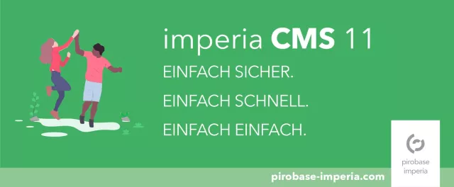 Bild: imperia CMS 11 verfügbar