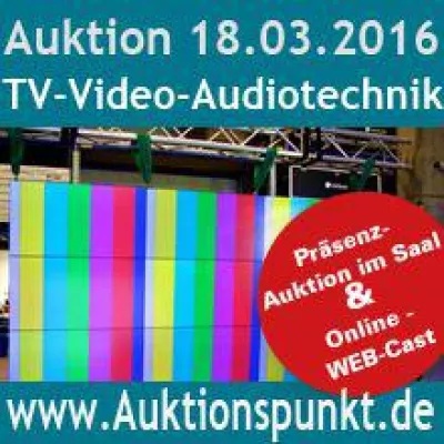 Bild: Versteigerung von TV-, Video- und Audiotechnik am 18.03.2016 in Potsdam