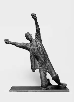 Bild: Ausstellung in der Galerie Schwind in Frankfurt am Main Fritz Cremer – Retrospektive