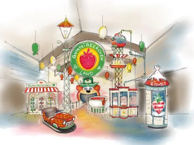 Bild: Süß und atem(be)raubend: Karls Gummibeerchen-Land eröffnet in Elstal bei Berlin