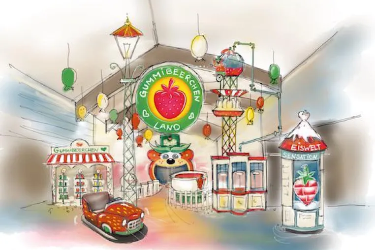 Bild: Süß und atem(be)raubend: Karls Gummibeerchen-Land eröffnet in Elstal bei Berlin