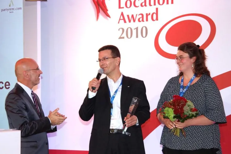 Bild: Location Award für schwimmendes Eventzentrum „Kai 10“