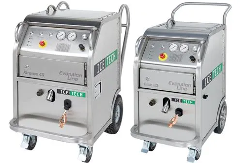 Evolution Line: Innovatives Trockenisstrahlsystem von IceTech Bild: Evolution Line: Innovatives Trockenisstrahlsystem von IceTech