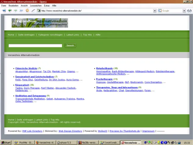 Bild: Kostenloses Internet-Verzeichnis Alternativmedizin gestartet