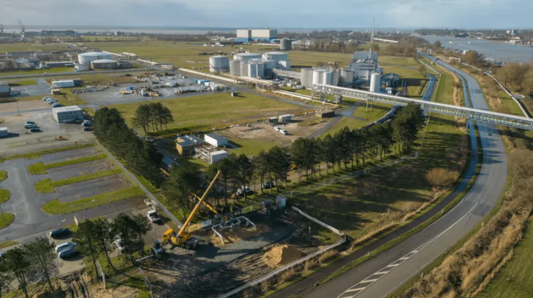 Erste LNG Einspeisung bei HanseWerk-Tochter Schleswig-Holstein Netz Bild: Erste LNG Einspeisung bei HanseWerk-Tochter Schleswig-Holstein Netz