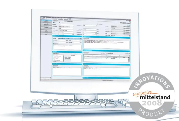 Bild: Unternehmenssoftware bePAL ERP ist Innovationsprodukt 2008