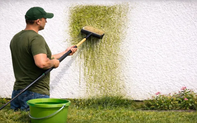 Frühjahrsreinigung im Außenbereich: Grünbelag effektiv und umweltbewusst entfernen Bild: Frühjahrsreinigung im Außenbereich: Grünbelag effektiv und umweltbewusst entfernen