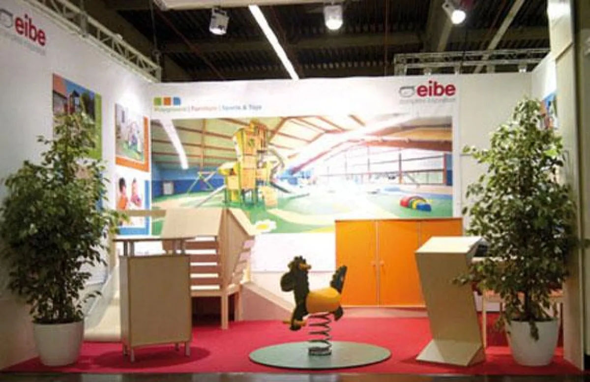 Der eibe Messestand in Nürnberg