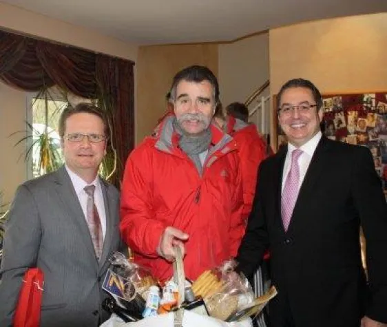 Bild: Park Hotel Ahrensburg verabschiedet Handballnationalmannschaft