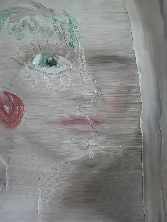 Burnaa (Ausschnitt) I 2011 I Öl auf Leinwand I 133 x 133 cm