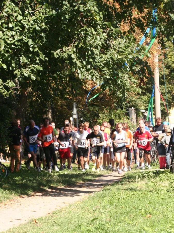 Start zum Heinersdorfer Viertelmarathon 2009