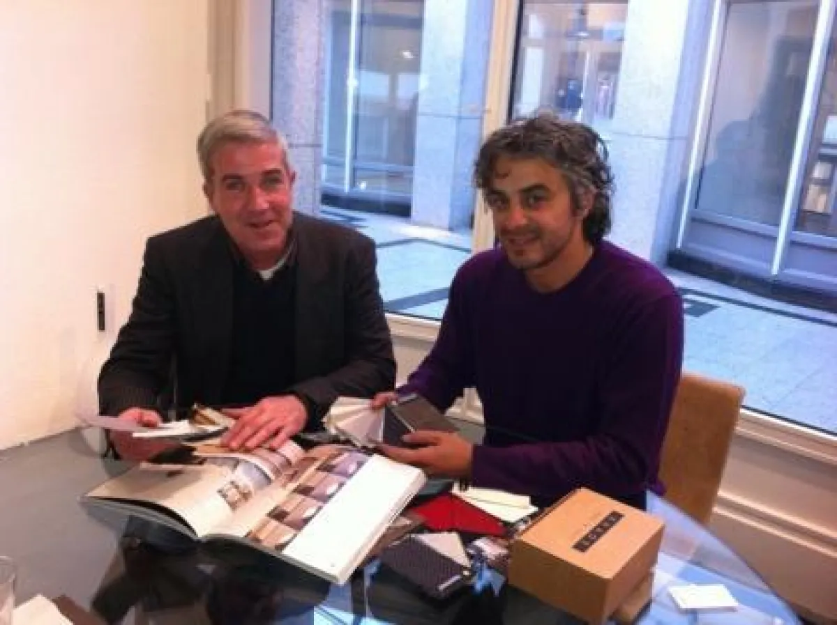 Rick Mulligan und Fabrizio Arnaboldi/Khaos im Passagen Showroom